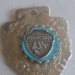 Minnesota Charm Silver Stainless steel